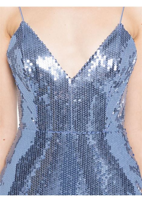 Abito midi con paillettes in blu Alex Perry - donna ALEX PERRY | D1302SS24PRWNKL